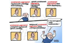 കാവല്‍ക്കാരന്‍ കള്ളനെന്ന് ആവര്‍ത്തിച്ച് രാഹുല്‍ ഗാന്ധി  -കാര്‍ട്ടൂണ്‍: സതീഷ് ആചാര്യ