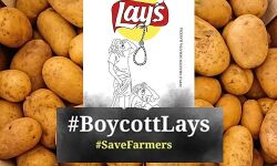 പോപ്‌കോണും ലേയ്‌സും തിന്നുന്നവര്‍ അറിയുന്നുവോ,  ഇത് നമ്മുടെ കര്‍ഷകരുടെ രക്തമാണെന്ന്?