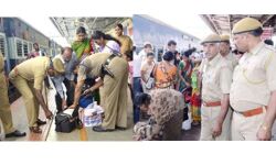 വ്യാജ ഭീകരാക്രമണ ഭീഷണി:  ആശങ്ക നീങ്ങിയെങ്കിലും പരിശോധന തുടരുമെന്ന് പോലിസ്