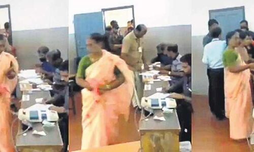 കാസര്ഗോട്ടെ കള്ളവോട്ട്: അന്വേഷണം തുടങ്ങി; പോളിങ് ഉദ്യോഗസ്ഥരുടെ മൊഴിയെടുത്തു കാസര്ഗോട്ടെ കള്ളവോട്ട്: അന്വേഷണം തുടങ്ങി; പോളിങ് ഉദ്യോഗസ്ഥരുടെ മൊഴിയെടുത്തു