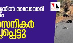 മഹാരാഷ്ട്രയില്‍ മാവോവാദി ആക്രമണം: 15 സൈനികര്‍ കൊല്ലപ്പെട്ടു