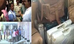 ബിഹാറില് വോട്ടിങ് യന്ത്രങ്ങള് ഹോട്ടല് മുറിയില് ബിഹാറില് വോട്ടിങ് യന്ത്രങ്ങള് ഹോട്ടല് മുറിയില്