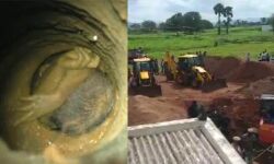 കുഴല്‍കിണറില്‍ വീണ കുഞ്ഞ് 100 അടി താഴ്ചയിലേക്ക് പതിച്ചു; രക്ഷാപ്രവര്‍ത്തനം കൂടുതല്‍ സങ്കീര്‍ണമാവുന്നു