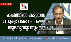 കശ്മീരില് കടുത്ത മനുഷ്യാവകാശ ലംഘനം തുടരുന്നു: യുഎന് കശ്മീരില് കടുത്ത മനുഷ്യാവകാശ ലംഘനം തുടരുന്നു: യുഎന്