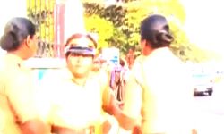 മാധ്യമപ്രവര്‍ത്തകനുനേരേ വനിതാ കോണ്‍സ്റ്റബിളിന്റെ മര്‍ദനവും അസഭ്യവര്‍ഷവും