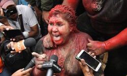 ബൊളീവിയയില്‍ പ്രതിഷേധം; മേയറെ കൈയ്യേറ്റം ചെയ്ത് പ്രതിഷേധക്കാര്‍