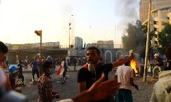 ഇറാഖില്‍ പ്രക്ഷോഭകര്‍ക്കു നേരെ വീണ്ടും വെടിവയ്പ്; ഏഴുമരണം