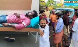 കാന്‍സര്‍ രോഗിക്കും സഹോദരനും മര്‍ദനം: ബിജെപി ജില്ലാ പ്രസിഡന്റിനും സംഘത്തിനുമെതിരേ ജാമ്യമില്ലാ കേസ്