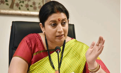 ലൈംഗികപീഡന കേസുകള്‍:  ഡിഎന്‍എ പരിശോധനാ സംവിധാനം കാര്യക്ഷമമാക്കുമെന്ന് സമൃതി ഇറാനി