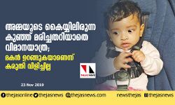 അമ്മയുടെ കൈയ്യിലിരുന്ന കുഞ്ഞ് മരിച്ചതറിയാതെ വിമാനയാത്ര;   മകന്‍ ഉറങ്ങുകയാണെന്ന് കരുതി വിളിച്ചില്ല