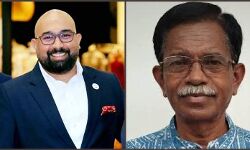 തന്റെ തന്തയല്ല എന്റെ തന്ത: ടി ജി മോഹന്‍ദാസിന് മറുപടിയുമായി ജി സുധാകരന്റെ മകന്‍