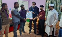 ഇന്ത്യന്‍ സോഷ്യല്‍ ഫോറം അല്‍ജൗഫ് ബ്ലോക്ക് കലണ്ടര്‍ പ്രകാശനം ചെയ്തു