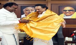 സ്റ്റാലിനെ പുകഴ്ത്തിയതിന് അവഹേളനം; ബിജെപി വൈസ് പ്രസിഡന്റ് പാര്‍ട്ടി വിട്ട് ഡിഎംകെയില്‍ ചേര്‍ന്നു