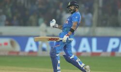 കോഹ് ലിയുടെ മികവില്‍ ഇന്ത്യയ്ക്ക് ആറുവിക്കറ്റ് ജയം; പരമ്പരയില്‍ മുന്നില്‍