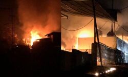 വയനാട് കിന്‍ഫ്ര വ്യവസായ പാര്‍ക്കില്‍ വന്‍തീപ്പിടിത്തം; ആളപായമില്ല