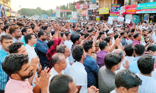 പൗരത്വ ബില്‍:  മുസ്‌ലിം ഐക്യ പ്രഖ്യാപനവുമായി ചേളാരിയില്‍ വന്‍ പ്രതിഷേധറാലി (വീഡിയോ)