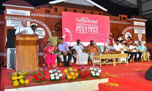 സര്‍ഗാലയ അന്താരാഷ്ട്ര കരകൗശലമേളയ്ക്ക് തുടക്കം