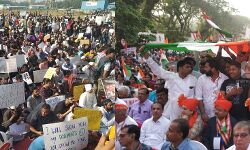 പൗരത്വ ഭേദഗതി നിയമത്തെ എതിര്‍ത്തും അനുകൂലിച്ചും മുംബൈയില്‍ റാലികള്‍