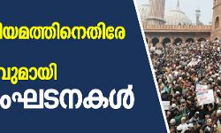 പൗരത്വ നിയമത്തിനെതിരേ യോജിച്ച പ്രക്ഷോഭവുമായി 100 സംഘടനകള്‍