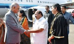 രാഷ്ട്രപതി രാംനാഥ് കോവിന്ദ് കൊച്ചിയില് രാഷ്ട്രപതി രാംനാഥ് കോവിന്ദ് കൊച്ചിയില്