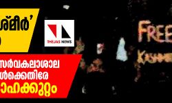 ഫ്രീ കശ്മീര്‍ പോസ്റ്റര്‍: മൈസുരു സര്‍വകലാശാല വിദ്യാര്‍ഥികള്‍ക്കെതിരേ രാജ്യദ്രോഹക്കുറ്റം