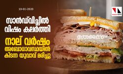 സാന്‍ഡ്‌വിച്ചില്‍ വിഷം കലര്‍ത്തി;  നാല് വര്‍ഷം അബോധാവസ്ഥയില്‍ കിടന്ന യുവാവ് മരിച്ചു
