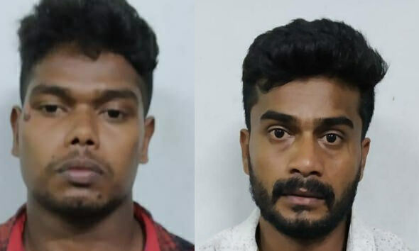 രണ്ട് മോഷ്ടാക്കള് മങ്കര പോലീസിന്റെ പിടിയില് രണ്ട് മോഷ്ടാക്കള് മങ്കര പോലീസിന്റെ പിടിയില്