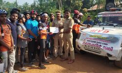 സൈക്കിള്‍ റാലിയിലൂടെ റോഡ് സുരക്ഷാ സന്ദേശമെത്തിച്ച് മോട്ടോര്‍ വാഹന വകുപ്പ്