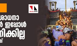 ശബരിമല: പുനപ്പരിശോധനാ ഹര്‍ജികള്‍ ഇപ്പോള്‍ പരിഗണിക്കില്ലെന്ന് ഒമ്പതംഗ ബഞ്ച്