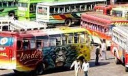 ആലപ്പുഴ നഗരത്തില്‍ സ്വകാര്യ ബസ് പണിമുടക്ക്