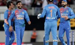 കിവികളെ പിടിച്ചുകെട്ടി ഇന്ത്യ; ലക്ഷ്യം 133 റണ്‍സ്