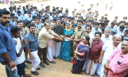 സാന്ത്വന സഹായവുമായി സ്റ്റുഡന്റ് പോലിസ്