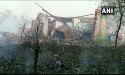 യുപിയില്‍ പടക്കശാലയില്‍ പൊട്ടിത്തെറി; അഞ്ചുമരണം