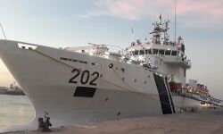 സൗഹൃദസന്ദേശവുമായി ഇന്ത്യന്‍ കോസ്റ്റ് ഗാര്‍ഡ് കപ്പല്‍ ദമ്മാമിലെത്തി മടങ്ങി