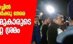 ആസാദി മാര്‍ച്ചില്‍ പങ്കെടുത്തവര്‍ക്കു നേരെ സിപിഎമ്മുകാരുടെ കൈയേറ്റശ്രമം(വീഡിയോ)