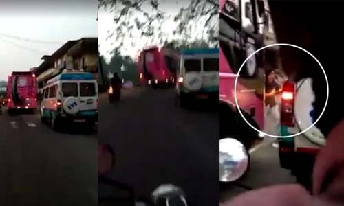 ആംബുലന്സ് ഡ്രൈവര്ക്കു ക്രൂരമര്ദനം; ടൂറിസ്റ്റ് ബസ് ജീവനക്കാര് അറസ്റ്റില് ആംബുലന്സ് ഡ്രൈവര്ക്കു ക്രൂരമര്ദനം; ടൂറിസ്റ്റ് ബസ് ജീവനക്കാര് അറസ്റ്റില്