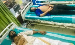 കെഎസ്‌യുവിന്റെ ഷുഹൈബ് അനുസ്മരണ പദയാത്രയ്ക്കിടെ സിപിഎം-കോണ്‍ഗ്രസ് സംഘര്‍ഷം; രണ്ട്  കെഎസ്‌യു പ്രവര്‍ത്തകര്‍ക്ക് പരിക്ക്, സിപിഎം ഓഫിസുകള്‍ തകര്‍ത്തു