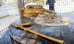 ജാര്‍ഖണ്ഡില്‍ ഗാന്ധി പ്രതിമ തകര്‍ത്ത നിലയില്‍