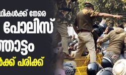 ജാമിഅ വിദ്യാര്‍ഥികള്‍ക്ക് നേരെ വീണ്ടും പോലിസ് അതിക്രമം;  നിരവധി പേര്‍ക്ക് പരിക്ക്‌