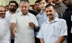 ഡല്‍ഹി തിരഞ്ഞെടുപ്പ്: ബിജെപിക്ക് ജനം നല്‍കിയ തിരിച്ചടി; കെജ്‌രിവാളിനെ അഭിനന്ദിച്ച് പിണറായി വിജയന്‍