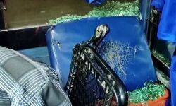 കര്‍ണാടകയില്‍ ബന്ദ് തുടരുന്നു; ബസിനു നേരെ കല്ലേറ്