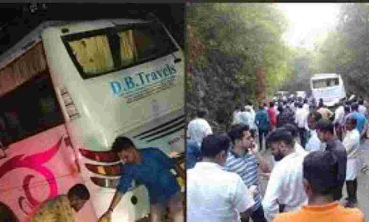 ബസ് പാറക്കെട്ടിലിടിച്ച് 9 മരണം; 26 പേര്ക്ക് പരിക്ക് ബസ് പാറക്കെട്ടിലിടിച്ച് 9 മരണം; 26 പേര്ക്ക് പരിക്ക്