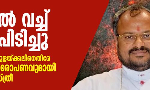 മഠത്തില്‍ വച്ച് കടന്നുപിടിച്ചു; ബിഷപ്പ് ഫ്രാങ്കോ മുളയ്ക്കലിനെതിരേ ലൈംഗിക ആരോപണവുമായി മറ്റൊരു കന്യാസ്ത്രീ