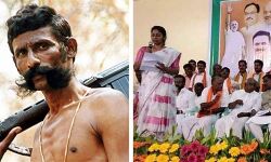 ചന്ദനക്കൊള്ളക്കാരന്‍ വീരപ്പന്റെ മകള്‍ ബിജെപിയില്‍ ചേര്‍ന്നു