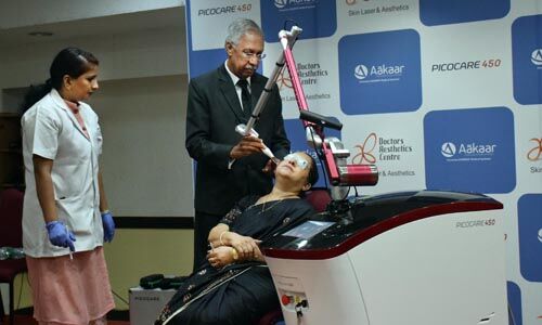പിക്കോകെയര്‍ 450 ചികില്‍സാ സംവിധാനം കേരളത്തില്‍ അവതരിപ്പിച്ച് ഡോക്ടേഴ്സ് എയ്സ്തെറ്റിക്സ് സെന്റര്‍