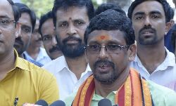 കാസര്‍ഗോഡ് ബിജെപിയില്‍ പൊട്ടിത്തെറി; രവീശ തന്ത്രി രാജിക്ക്