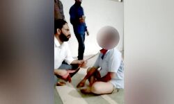 പ്രണയവിവാഹം: ഭാര്യയുടെ ബന്ധുക്കള്‍ യുവാവിനെ തല്ലിച്ചതച്ചു; നായയെ പോലെ കുരപ്പിച്ചു