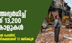 ഡല്‍ഹി: സഹായം അഭ്യര്‍ഥിച്ച് എത്തിയത് 13,200 ഫോണ്‍ കോളുകള്‍, നടപടി സ്വീകരിക്കാതെ പോലിസ്, എമര്‍ജന്‍സി നമ്പര്‍ നിശ്ചലമായത് 72 മണിക്കൂര്‍