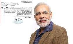 നരേന്ദ്ര മോദിക്ക് പൗരത്വ സര്‍ട്ടിഫിക്കറ്റില്ല: പ്രധാനമന്ത്രിയുടെ ഓഫിസ്