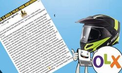 മോഷണം പോയ ഹെല്‍മറ്റ് ഒഎല്‍എക്സിൽ വിൽപ്പനയ്ക്ക്